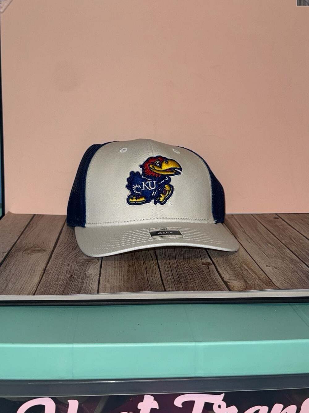 Top of the World Kansas Jayhawks Trucker Snapback Hat OSFA
